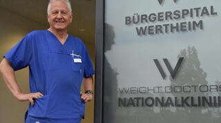 Gerhard Schüder, Chefarzt und Ärztlicher Direktor am Bürgerspital, widerspricht dem Gesundheitsökonomen Jan Hacker, der kleine Kliniken kaum für überlebensfähig hält.
