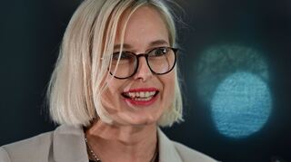 Christiane Schenderlein (CDU) ist Staatsministerin für Sport und Ehrenamt. Sie wird zusammen mit Steinmeier live beim EM-Finale der deutschen Basketballer in Riga dabei sein. (Archivfoto)