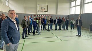 Die sanierte Sporthalle in Waldhausen kann wieder genutzt werden. Der Gemeinderat informierte sich über die ausgeführten Arbeiten.