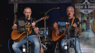 Im ersten Teil des Benefizkonzerts zugunsten des Wertheimer Bürgerspitals unterhielt die Band "Sugar & Daddy" die zahlreichen Gäste.