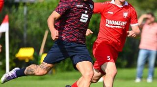 Auch auf Innenverteidiger Till Marekker (rechts) wird es ankommen, dass der VfR Gommersdorf im Heimspiel gegen den SV Waldhof Mannheim seine ersten Saisonpunkte holt.