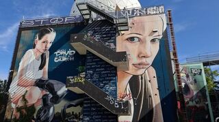 Einen solchen Ort mit großen Flächen haben Künstler sonst nur selten.