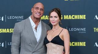 Dwayne Johnson und Emily Blunt mussten sich für den Dreh emotionalen Herausforderungen stellen. (Foto aktuell)