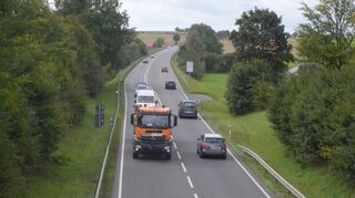 Die B 27 zwischen der Ausfahrt Buchen-Mitte und der Panzerbrücke bei Walldürn wird ab 6. Oktober saniert, teilweise unter Vollsperrung