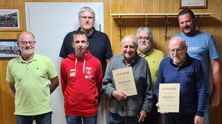 Ehrungen langjähriger Mitglieder standen im Mittelpunkt der Jahreshauptversammlung des TSV Gerchsheim.