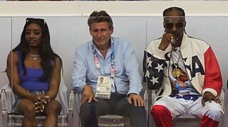 Snoop Dogg (r) besuchte viele Veranstaltungen.