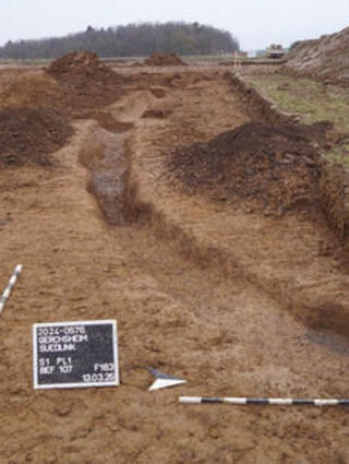 Archäologen haben bei Gerchsheim eine Kreisgrabenanlage entdeckt. Sie ist die einzige in Baden-Württemberg und die westlichste ihrer Art und Zeitstellung.