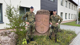 Oberstleutnant Mark Sterk (links) übergibt das Kommando am 9. Oktober an Oberstleutnant Dirk Jordan.