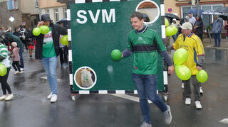 Alles für das Torwandschießen dabei hatte der SV Mondfeld