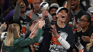 A'ja Wilson hat die Las Vegas Aces zur dritten Meisterschaft in der WNBA geführt.