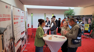 Auch Studienmöglichkeiten an der Dualen Hochschule wurden präsentiert.