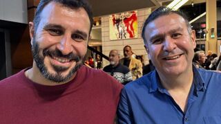 Gökhan Karpuz aus Schopfheim und Eyyüp Tümkaya aus Freiburg.