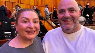 Aytac Keskin und Sati Dinc aus Ludwigshafen.