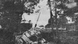 Aus der Tauber zwischen Werbach und Hochhausen wurde einer der versunkenen Panzer geborgen.