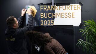 Die Buchmesse öffnet am Mittwoch.