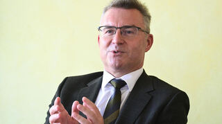Dr. Achim Brötel, der Präsident des Deutschen Landkreistages und Landrat des Neckar-Odenwald-Kreises.