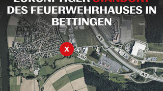Am östlichen Ortsausgang Bettingens soll das neue Feuerwehrhaus gebaut werden.
