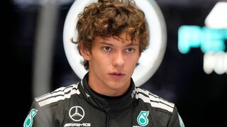 Der junge Italiener Kimi Antonelli erlebt eine Saison mit Rückschlägen, aber auch starken Ergebnissen. (Archivbild)