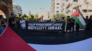 Vor einem Europacupspiel in Saloniki war es zu Protesten gegen den israelischen Verein Maccabi Tel Aviv gekommen. (Archivbild)