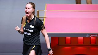 Im EM-Halbfinale: Annett Kaufmann und das deutsche Tischtennis-Team eilen bei der EM in Zadar von Sieg zu Sieg.