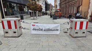 An drei zentralen Stellen gibt es während der Messe Zufahrtssperren.
