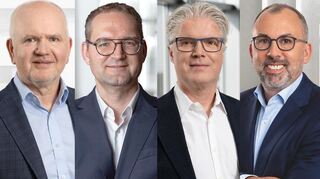 Steve Anderson (v.l.) geht, für ihn kommt Joachim Sowada. Nachfolger von Stefan Herfeld wird Wolfgang Wallisch.