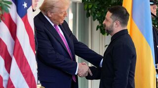 Trump appelliert an Russland und die Ukraine.