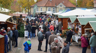 Der Wendelinusmarkt in Hardheim lockte am Sonntag viele Besucher in die Erftalgemeinde. Neben dem Marktgeschehen auf dem Schlossplatz gab es verschiedene weitere Angebote. Zudem hatten die Hardheimer Geschäfte geöffnet.