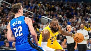 Im Duell mit den ganz Großen wie LeBron James: Franz Wagner.