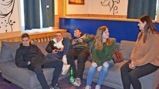 Jugendarbeit im „Soundcafé“ Wertheim.