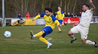 Ali Karsli erzielte im letzten Derby kurz vor Schluss das 1:1 für den SV Königshfoen.