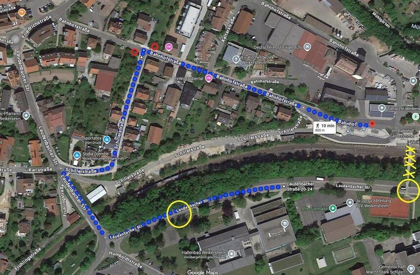 Schulweg ändert sich wegen Brückenneubau an der Westfrankenbahn
