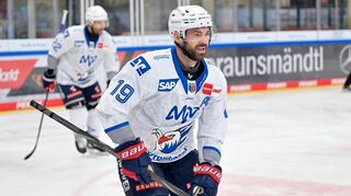 Luke Esposito ist nicht nur torgefährlich, sondern bei den Adlern Mannheim auch der Mann für die wichtigen Bullys.