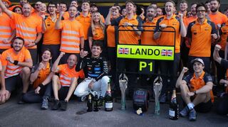 P1 für Platz eins - wird das am Ende auch der Rang für Lando Norris in der WM sein?