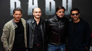 Die Köpfe hinter der Doku (links nach rechts): Pacco-Luca Nitsche, Sinan Sevinç, Juan Moreno und Elyas M'Barek. (Archivbild)