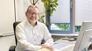 Hans-Peter Scherer leitet seit dem Jahr 2000 die Außenstelle der Deutschen Rentenversicherung in Tauberbischofsheim.