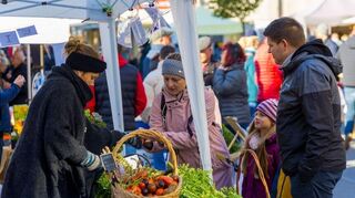 Jung und Alt kamen beim Naturparkmarkt in Adelsheim auf ihre Kosten.
