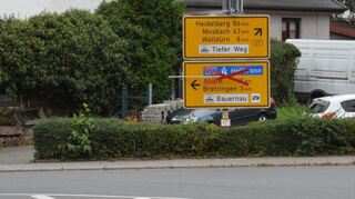 Noch ist die L 514 zwischen Erfeld und Gerichtstetten gesperrt. Ab dem Wochenende soll dort der Verkehr wieder rollen.