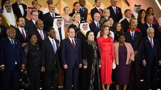 Zur Eröffnung sind Staats- und Regierungschefs aus aller Welt angereist.