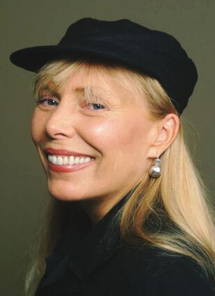 Joni Mitchell, aufgenommen im Oktober 1994.