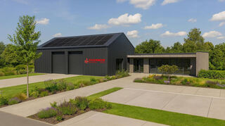 So soll der Neubau der Feuerwehrgerätehauses in Waldhausen aussehen.