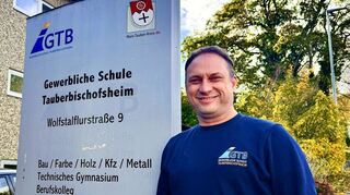 Der neue Schulleiter Ralf Scherer.