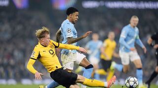 Der BVB war gegen Manchester oft einen Schritt zu spät.