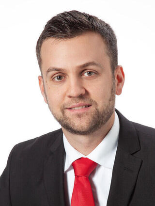 Immobilienbereichsleiter Eduard Apopei von der Sparkasse Tauberfranken erläuterte zahlreiche Fragen zu Förderprogrammen im FN-Gespräch.