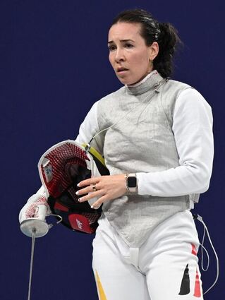 Anne Kleinbrink startete, damals noch unter ihrem Mädchennamen Sauer, bei den Olympischen Sommerspielen 2024 in Paris.