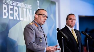 Deutschlands rangöchster Soldat, Generalinspekteur Carsten Breuer, spricht von einer «dämmrigen Übergangszeit».