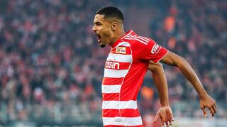 Wenn die Stimmung in der Försterei explodiert: Erst recht bei Toren wie von Danilho Doekhi gegen die Bayern.