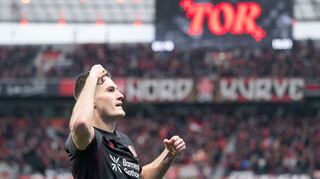 Mit Patrik Schicks erstem Treffer nach das Unheil für den 1. FC Heidenheim seinen Lauf.