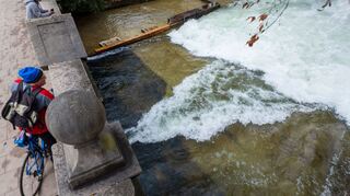 Wann der Surfspot wieder funktionsfähig ist, ist unklar.