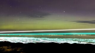Ein starker Sonnensturm hat die Polarlichter ausgelöst.